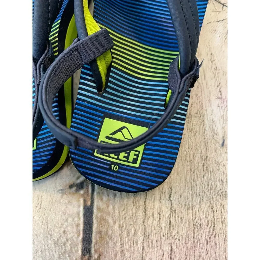 REEF Boy’s Ahi Flip Flop Sandals / Size: 10